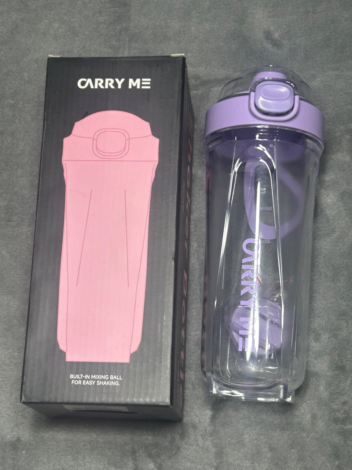 Shaker deportivo morado